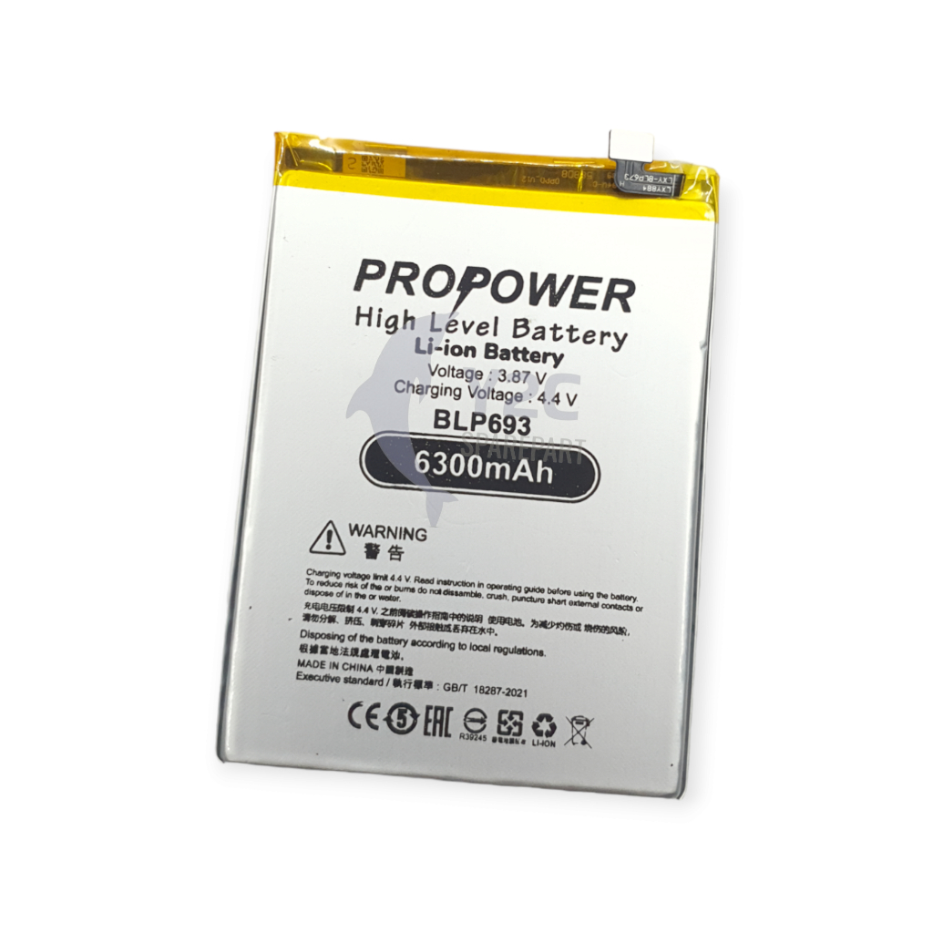 BATERAI REALME 3 / BLP693 DOUBLE POWER PROPOWER / BATRE BATERE BATREI BATREI