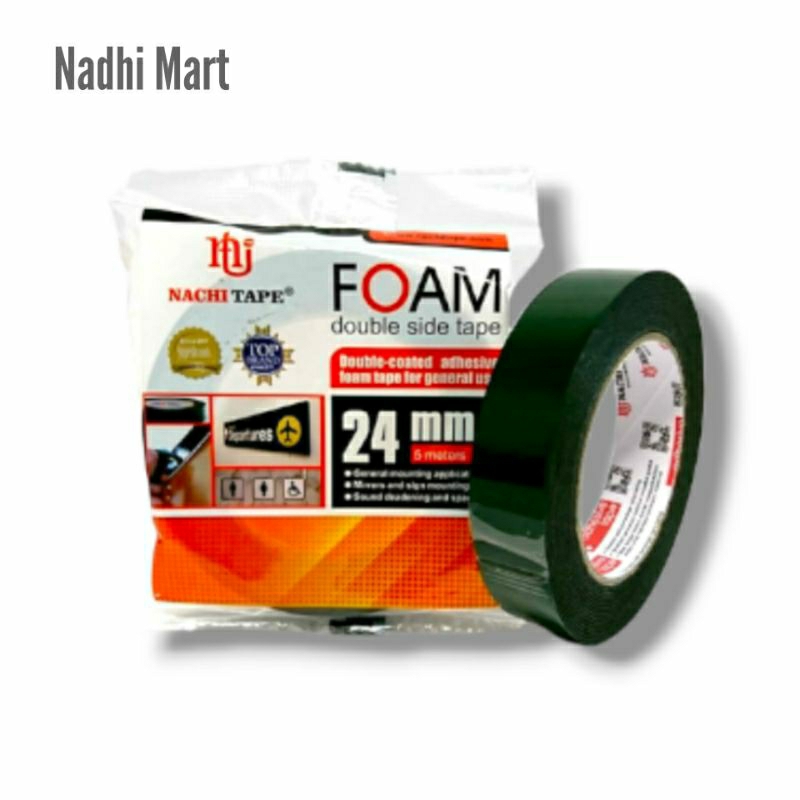 

NACHI DOUBLE TAPE SPON / DOUBLE TAPE SPON PEREKAT TAHAN LAMA