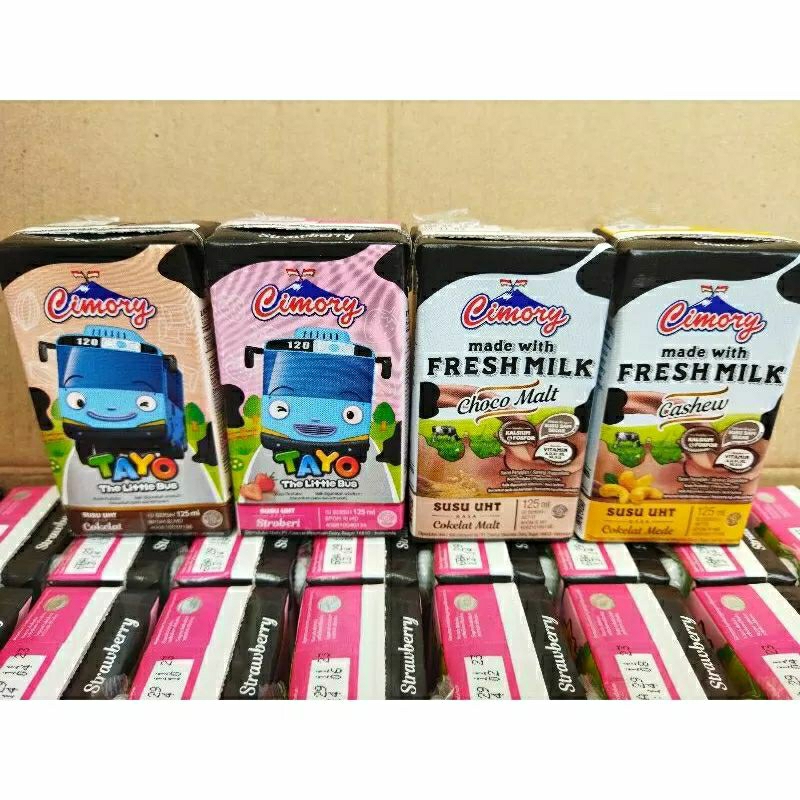 

(GROSIR) CIMORY susu uht fresh milk 125 ml FREE yogurt 3pcs