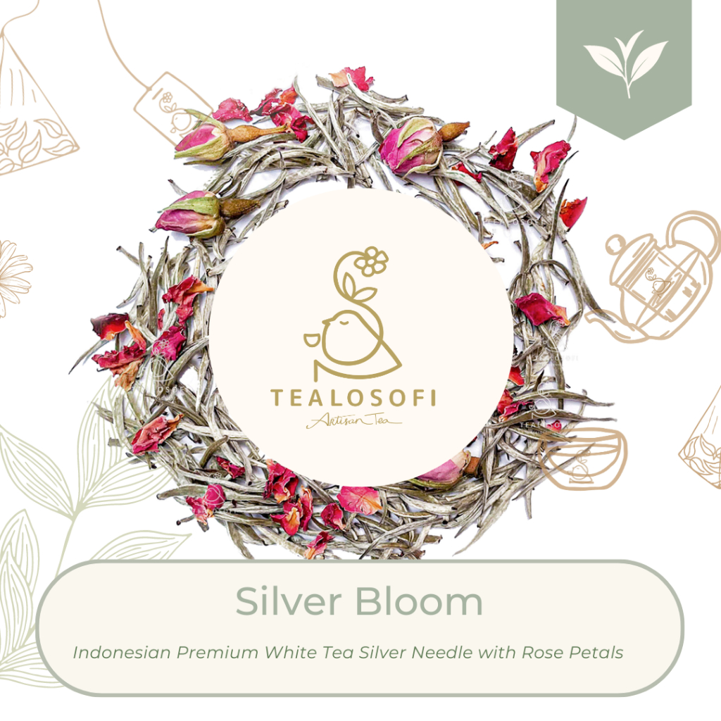 

Silver Bloom - Tealosofi Artisan Premium White Tea Blend Teh Indonesia