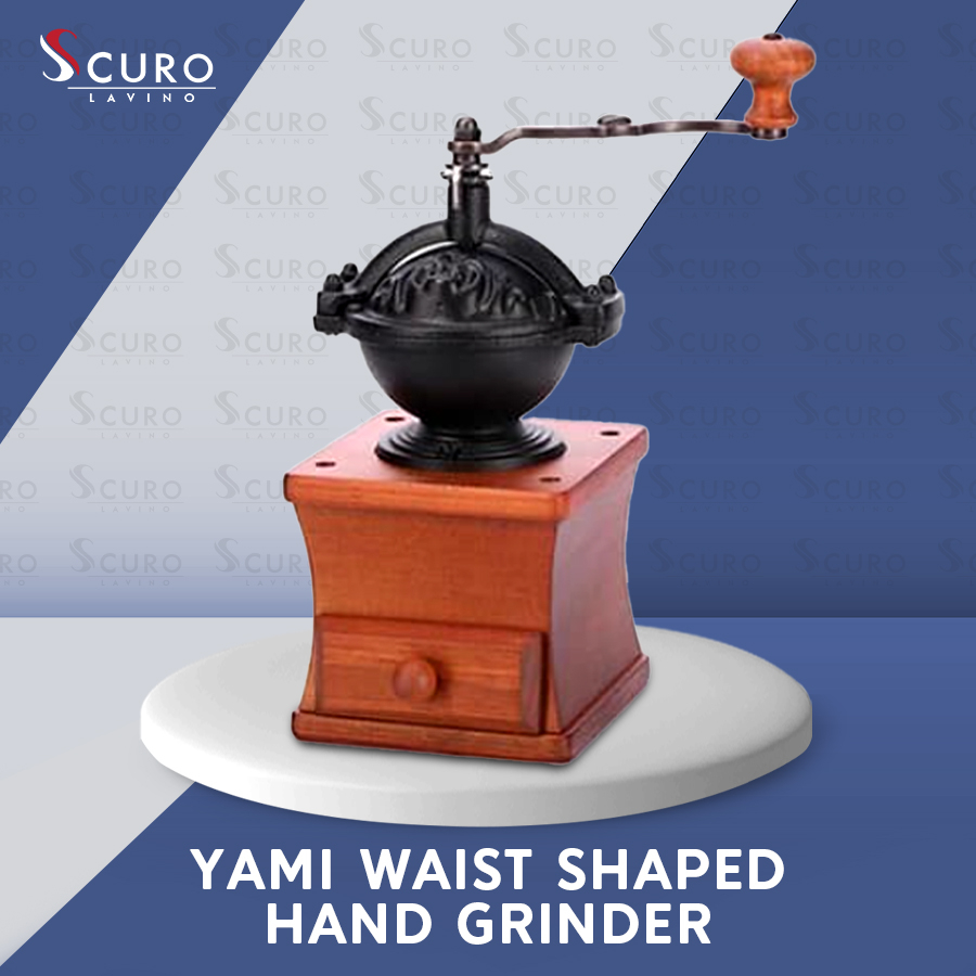 Scuro Grinder Kopi Manual Brew -  Yami Waist Shape Coffee Hand Grinder Manual Brew