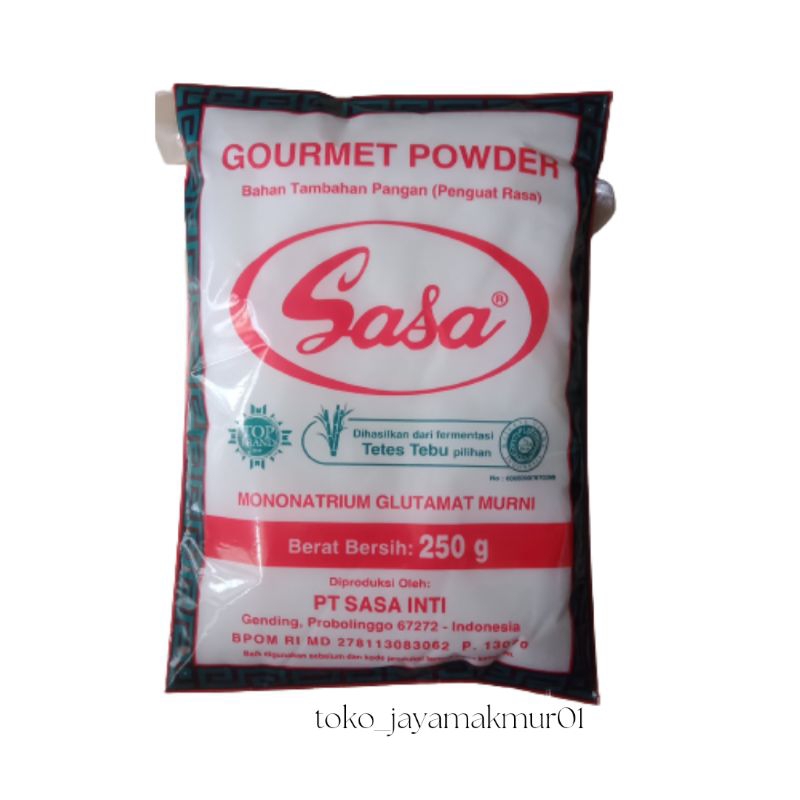 

SASA BAHAN TAMBAHAN PANGAN netto 250gram