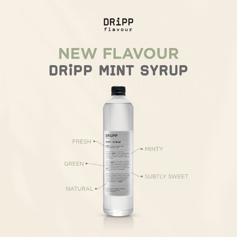 

Dripp Syrup Mint 760ml