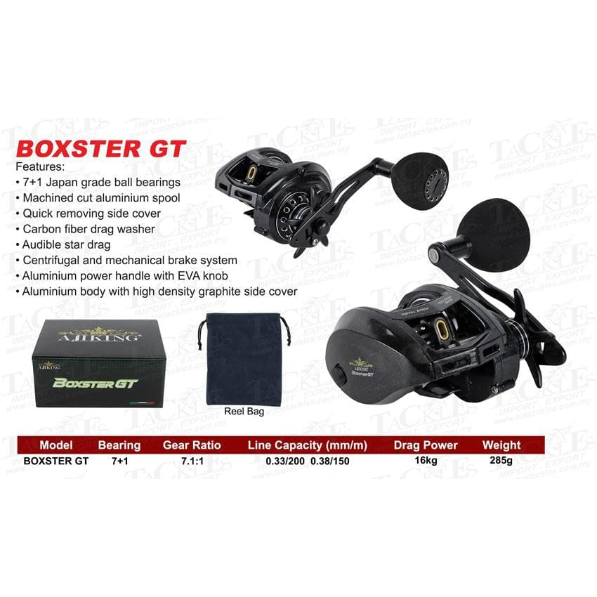 Reel OH / OVERHEAD AJIKING BOXSTER GT (LEFT HANDLE)