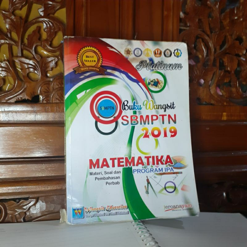 [PROMO KEMERDEKAAN] BUKU WANGSIT SBMPTN 2019 MATEMATIKA PROGRAM IPA MATERI, SOAL, DAN PEMBAHASAN PER