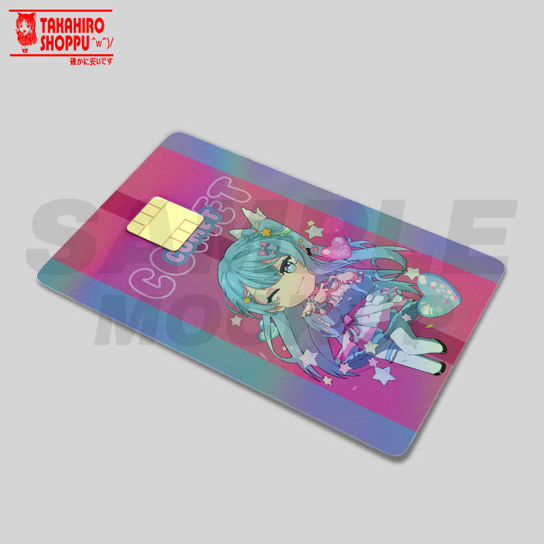 

Garskin Sticker Cover Kartu ATM Hoshimachi Suisei - COMET CHIBI