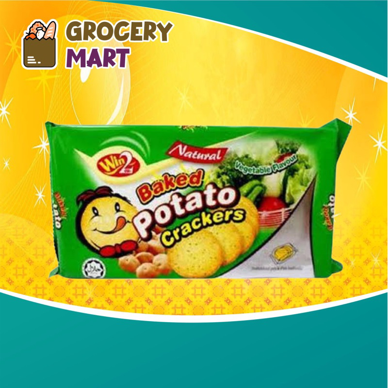 

Win2 Potato Baked Crisp Vegetable Flavour / Biskuit Sayur