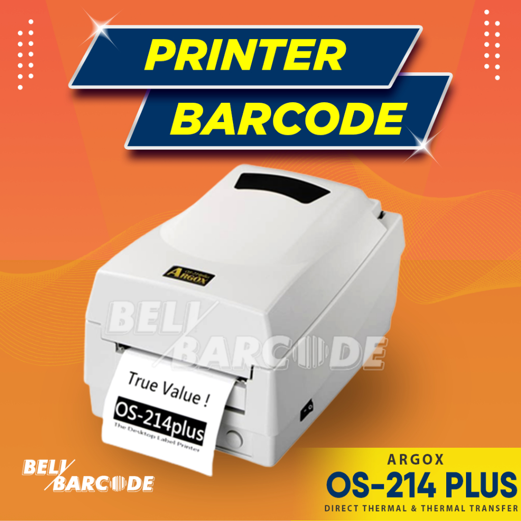 

Printer Barcode Argox OS 214 Plus Cetak Label Semicoated Thermal