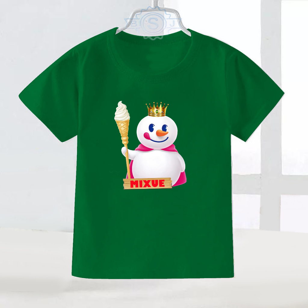 MIXUE KAOS ANAK/KAOS ANAK VIRAL MIXUE