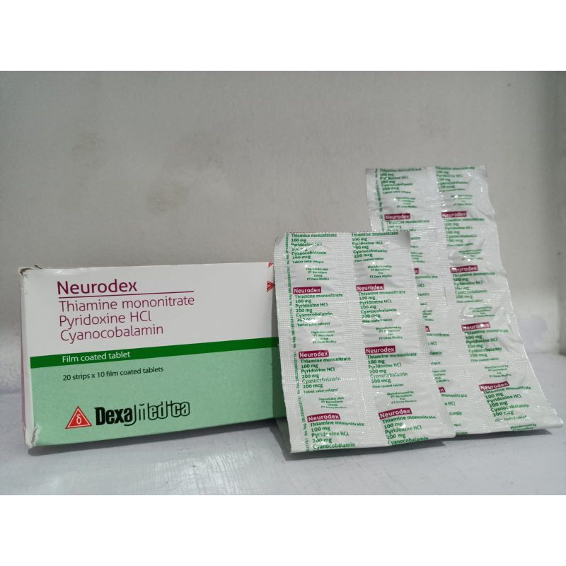 Neurodex Tablet isi 10/Obat untuk kekurangan Vitamin;neurodextab