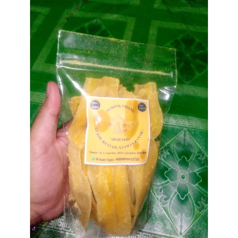 

Keripik Pisang Abah Adis Rasa Jagung Manis 80 Gram