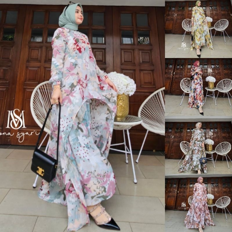 Set Celana Kulot MARYAM ONE SET KULOT Mona Syari By ME