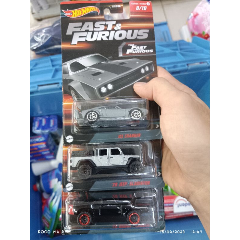 hotwheels fast and furious 3set
