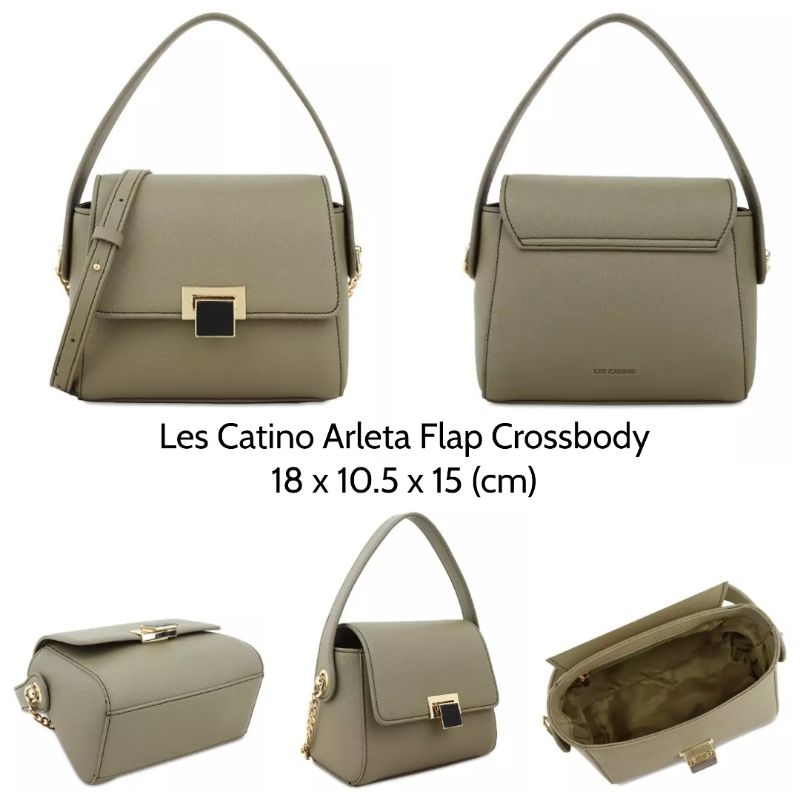 LES CATINO ARLETA FLAP CROSSBODY