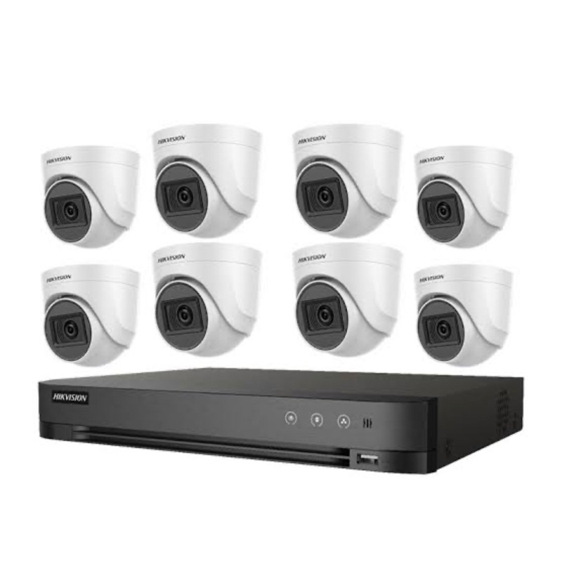 Paket CCTV Hikvision 8 Channel (HDD 2TB)