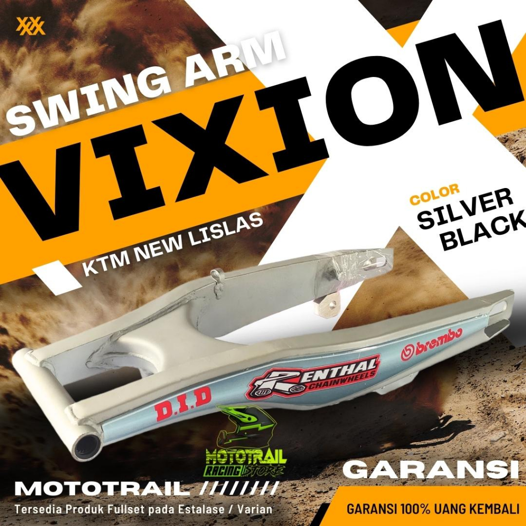 Swing Arm Arem VIXION DTracker Replika Model KTM Lislas pnp Vixion  old nvl nva New R Variasi Panjan