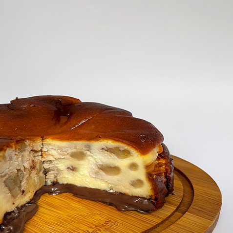 

Choconut Burnt Cheesecake