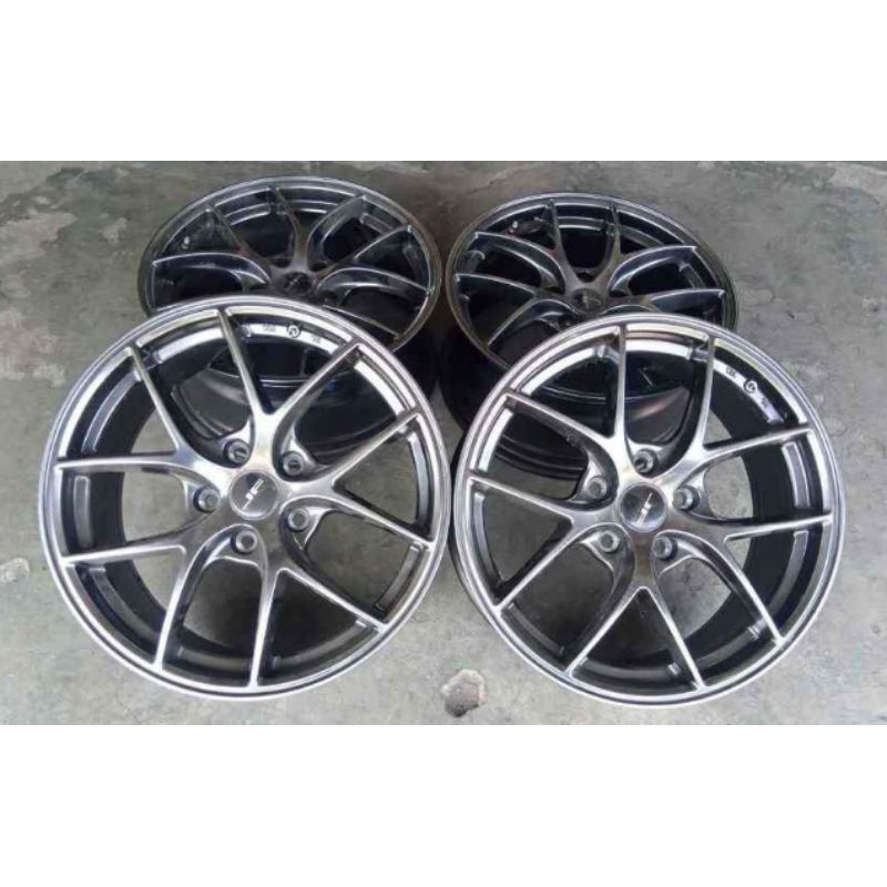 velg variasi pelek mobil BBS F1 Ring 17x7,5 H5x114 grey Buat HRV BRV Camry Xpander Juke Inova