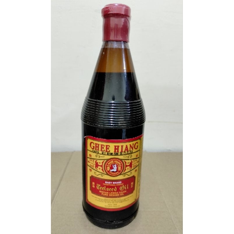 

Minyak Wijen Ghee Hiang 680 ml HALAL Free buble dan dus