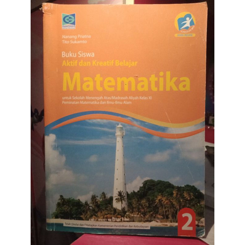 Buku Matematika Peminatan MIPA Kelas 11/ Kelas 2 SMA Grafindo