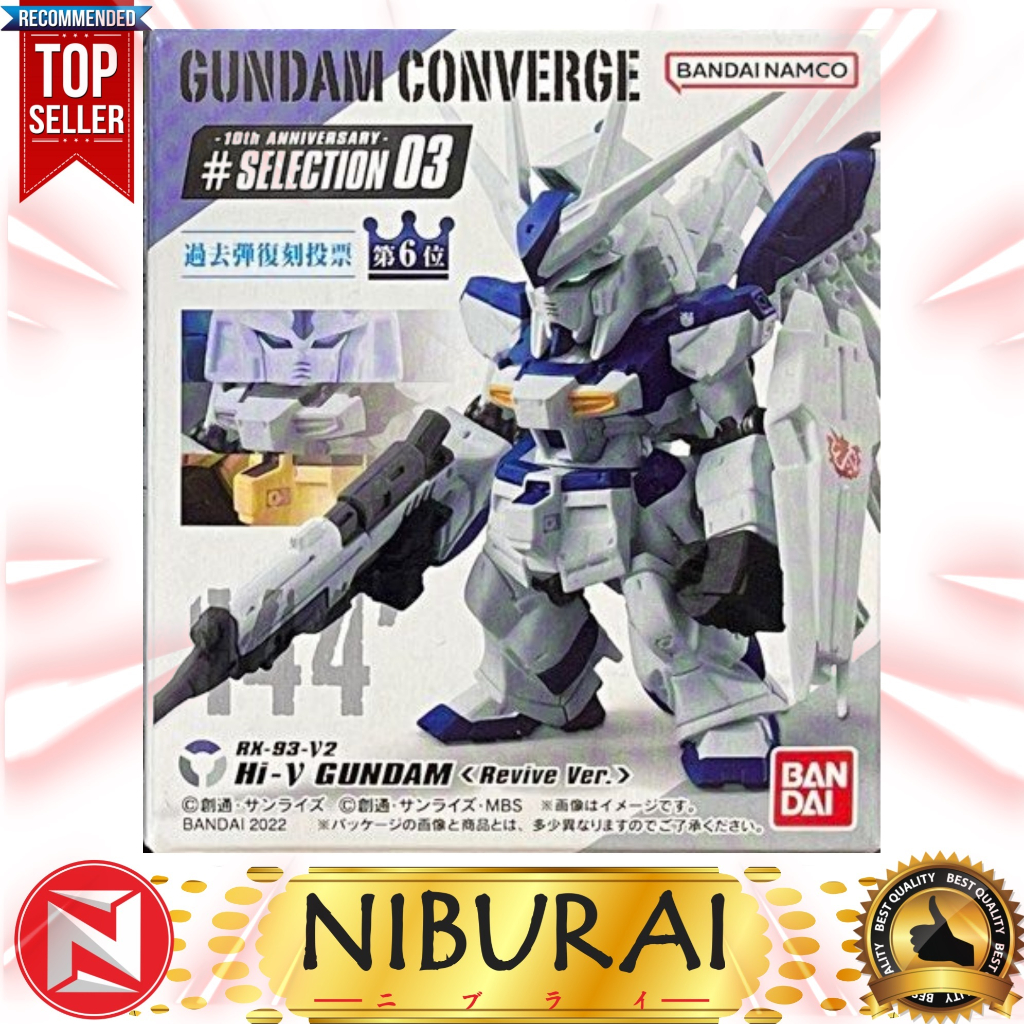 Gundam Converge 144 RX-93 V2 Hi V Nu Gundam Revive Ver