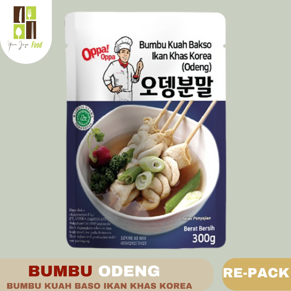 

Bumbu Kuah Bakso Ikan Khas Korea Odeng Eomuk Fish Cake Bakso RE-PACK [25G/50G]