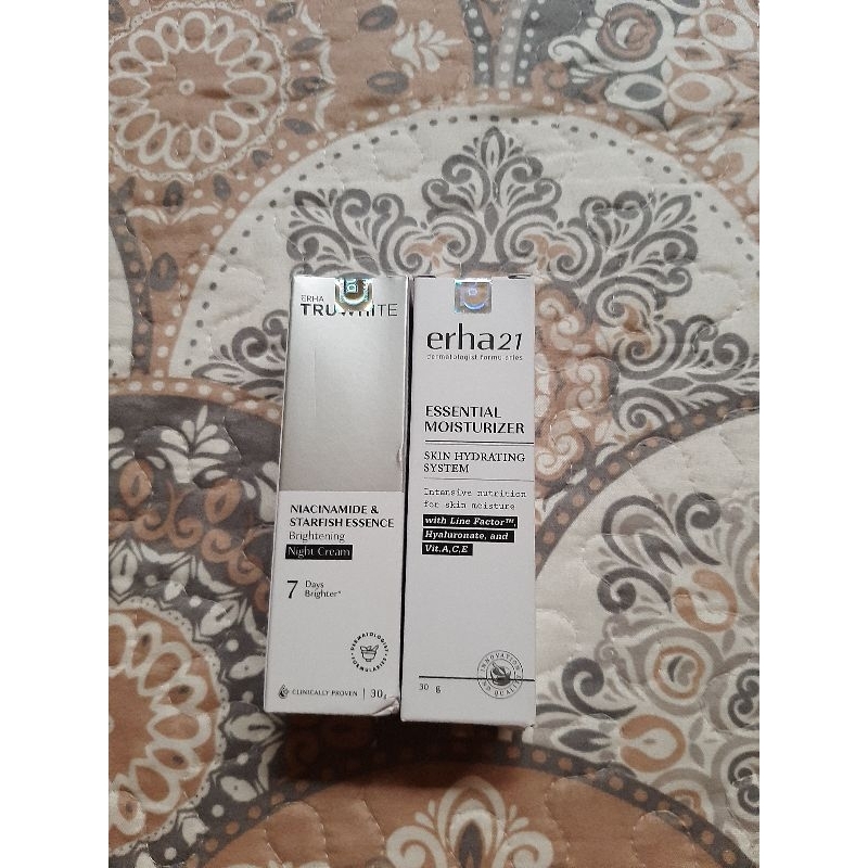 erha truwhite erha21 essential moisturizer