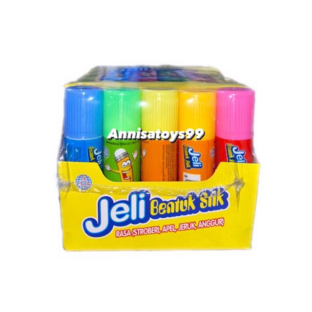 

JELLY PUTER BENTUK STICK ISI 30PCS