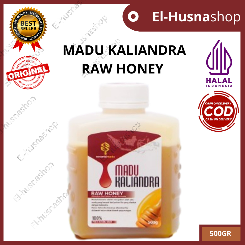 

Madu Kaliandra 500gr Murni Raw Honey Dihasilkan Dari Nektar Bunga Kaliandra Pure & Natural Honey Asli Original