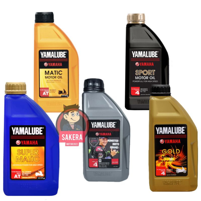 Oli Yamalube Ori Yamaha/ Oli Yamalube Silver, Yamalube Gold, Yamalube Matic, Yamalube Super Matic, Y