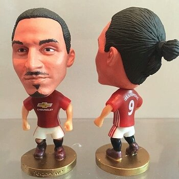Soccerwe Soccer Action Figure - Zlatan Ibrahimovic Manchester United