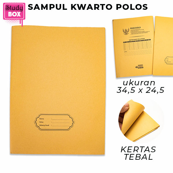 

SAMPUL KERTAS COKLAT QUARTO GARUDA SAMPUL SAMSON