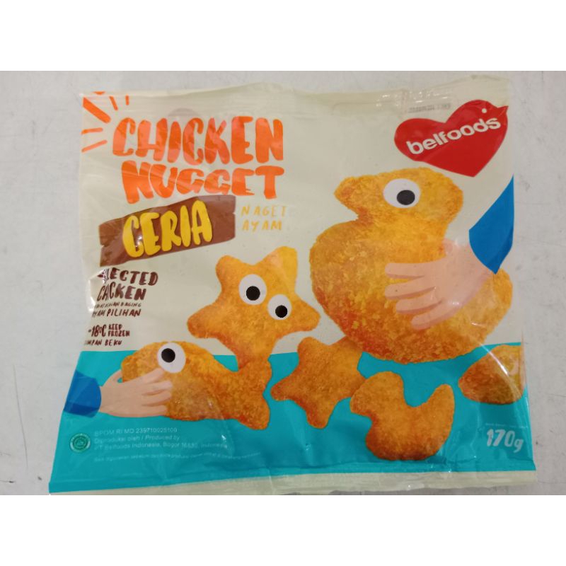 

Nugget belfoods ceria 170 gram