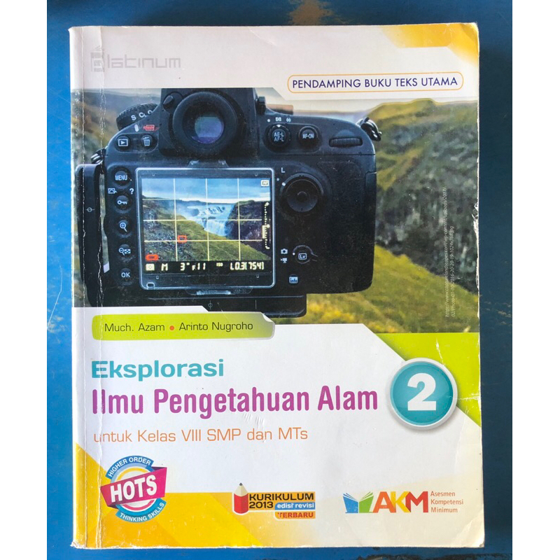 Buku Paket IPA SMP kelas 2 Penerbit Platinum AKM 2022