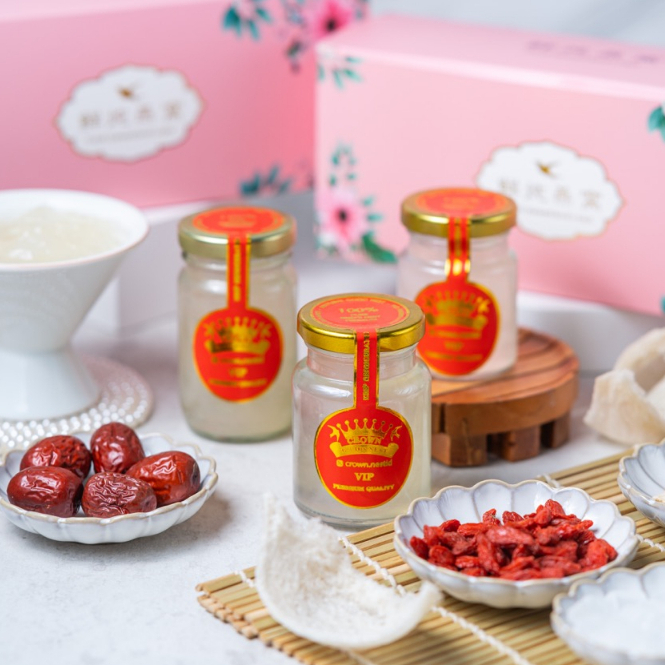 

Crown Birdnest Homemade Minuman Sarang Burung Walet (Siap Minum) 100% Alami Tanpa Pengawet - Ready to Drink Pure Birdsnest Natural No Preservative - Kental Premium Sarang Walet Hampers Kado Pernikahan Hadiah Ulang Tahun Minuman Kolagen Sehat