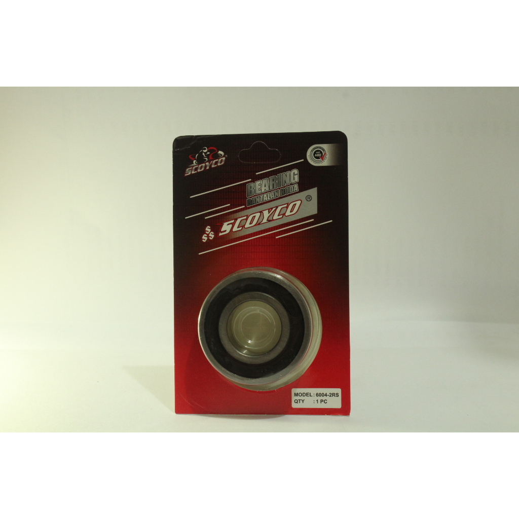 (ISI 10pc) Bearing 6004 - 2RS Scoyco