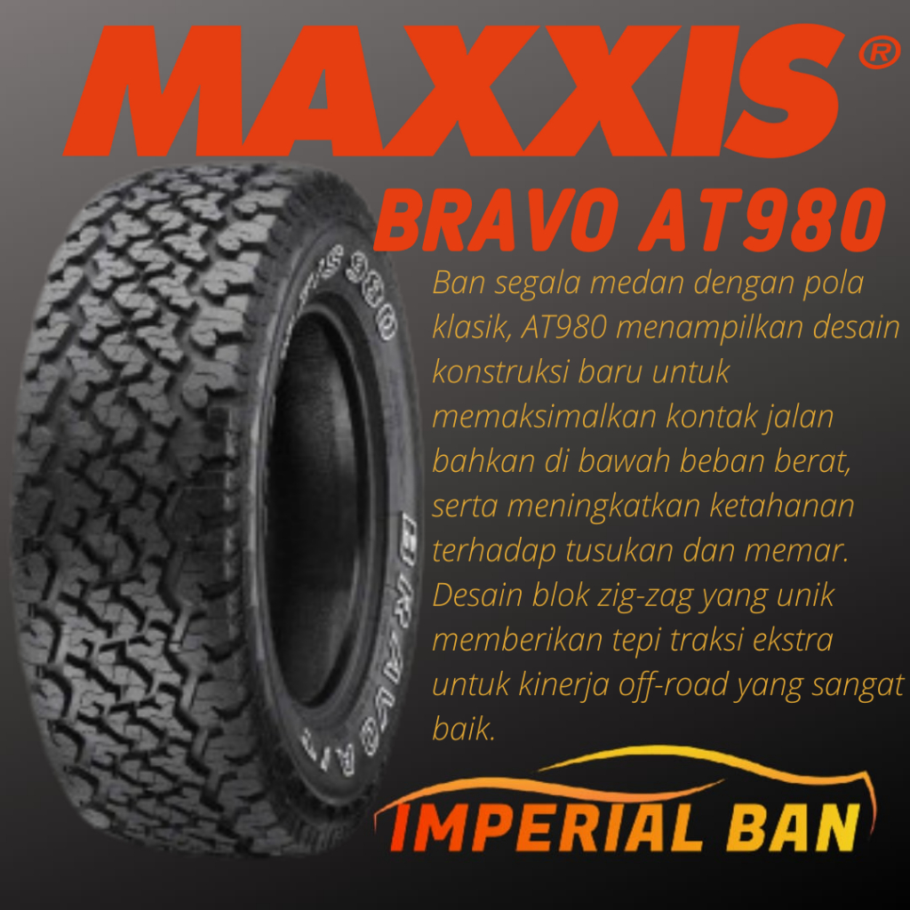 265/70 R16 Maxxis AT980 Ban Mobil