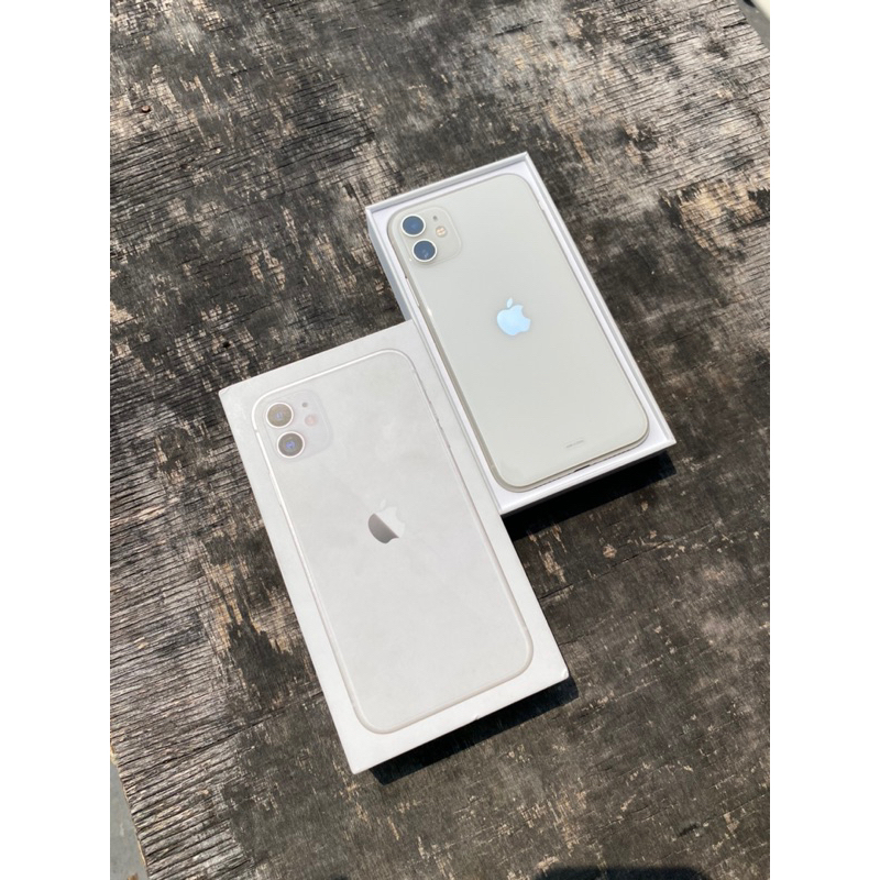 IPhone 11/128 Gb Warna Putih PA/A (iBox/ Resmi Indonesia) Like New
