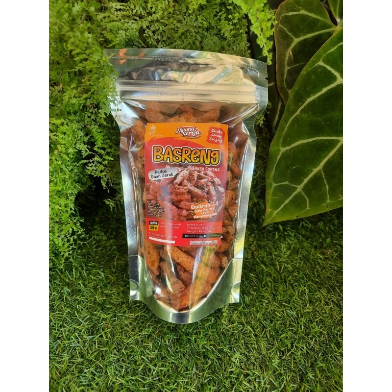 

Basreng Viral Pedas daun jeruk kemasan 125 g