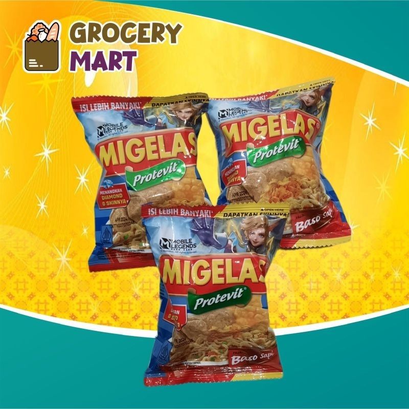 

MiGelas Protevit 30gr Rasa Baso Sapi 1Renceng Isi 10pcs