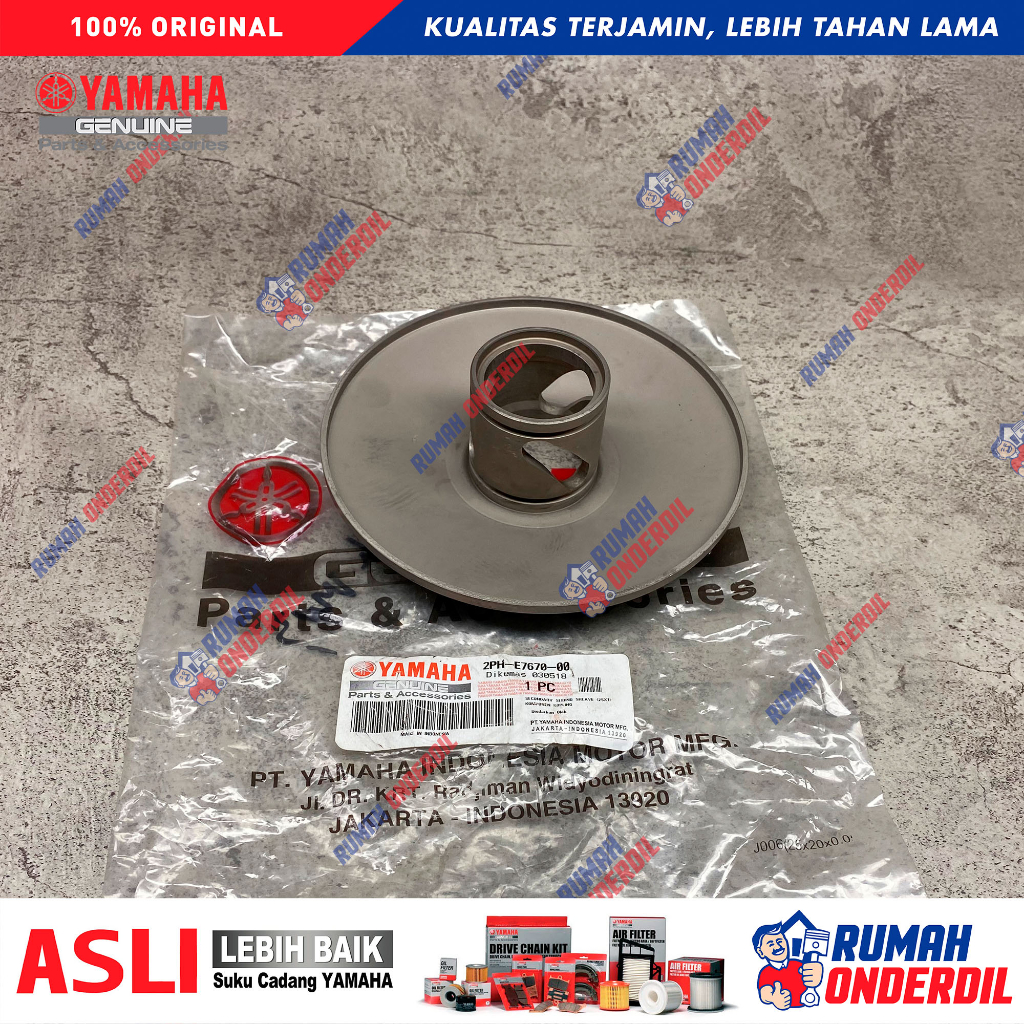 PULLEY BELAKANG PULLEY CEWEK MIO M3 2PH-E7670 ORIGINAL YAMAHA