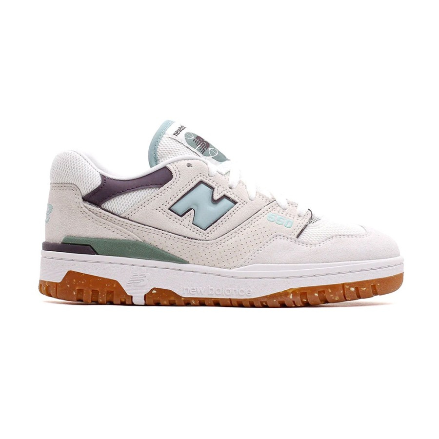 NEW BALANCE 550 Sea Salt Winter Fog Varsity Womens NB 550 BBW550NB