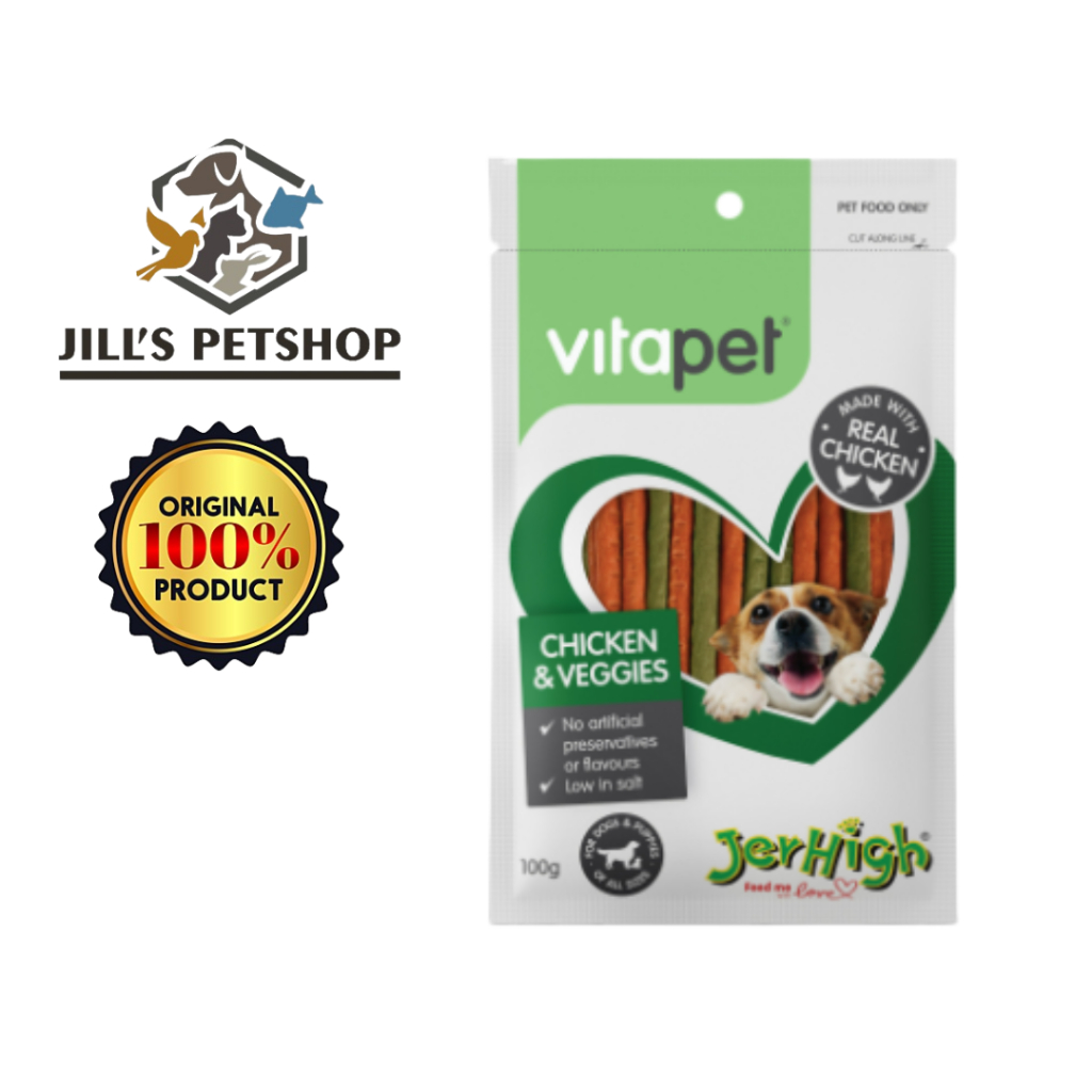 Jerhigh Vitapet Veggie 100gr