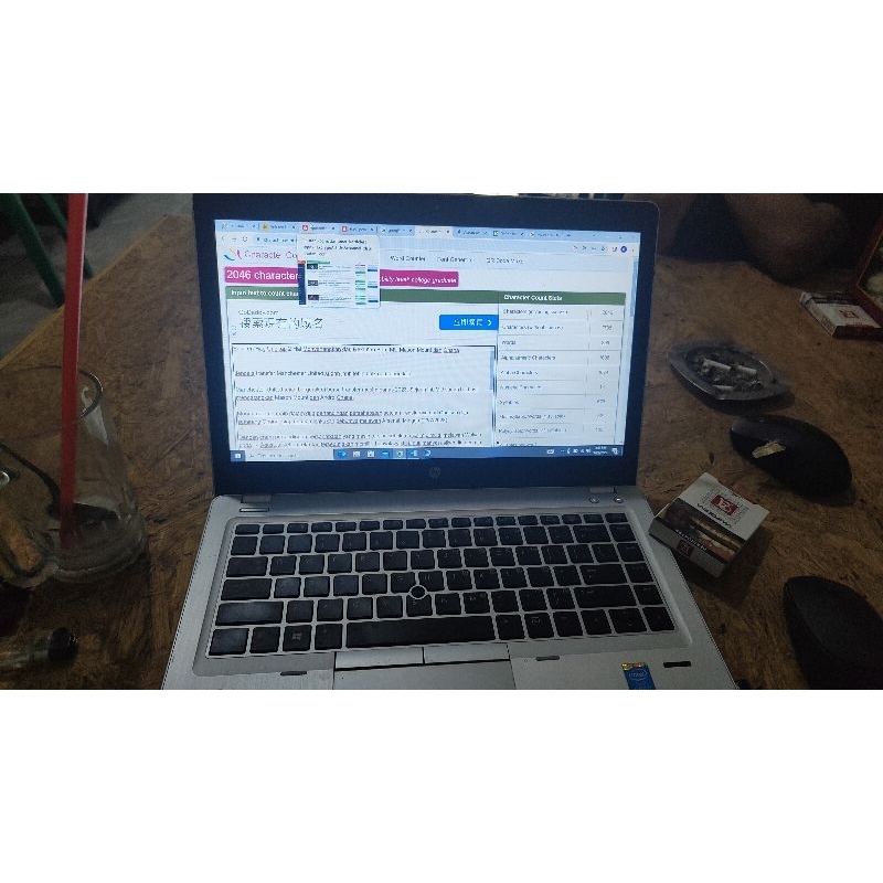 laptop hp Elitebook 9480 m i7 gen 4