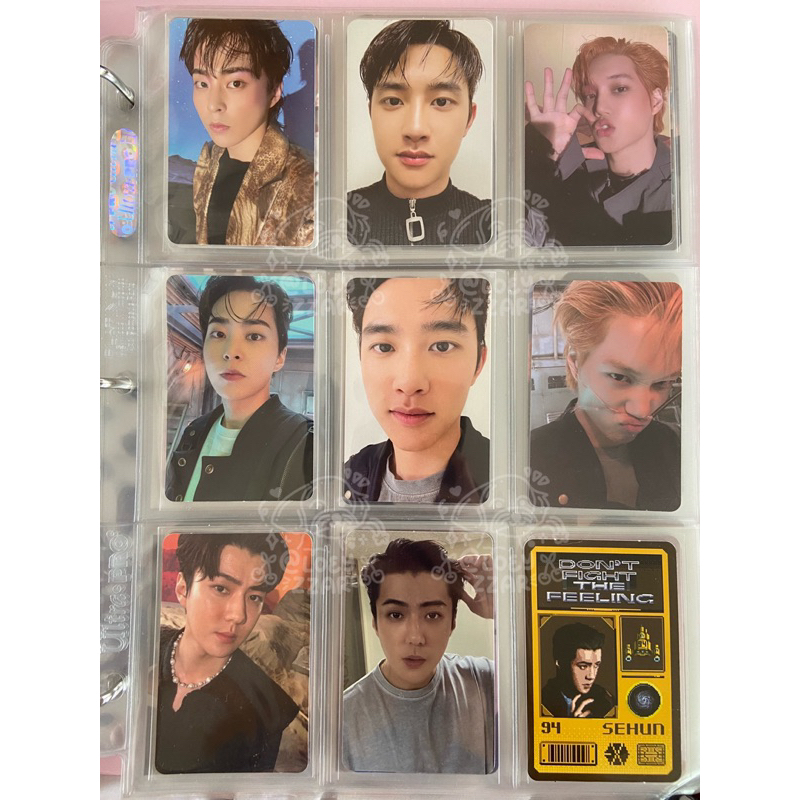 [BACA DESKRIPSI] EXO DFTF Photocard PC Xiumin DO Kyungsoo Kai Sehun Lay
