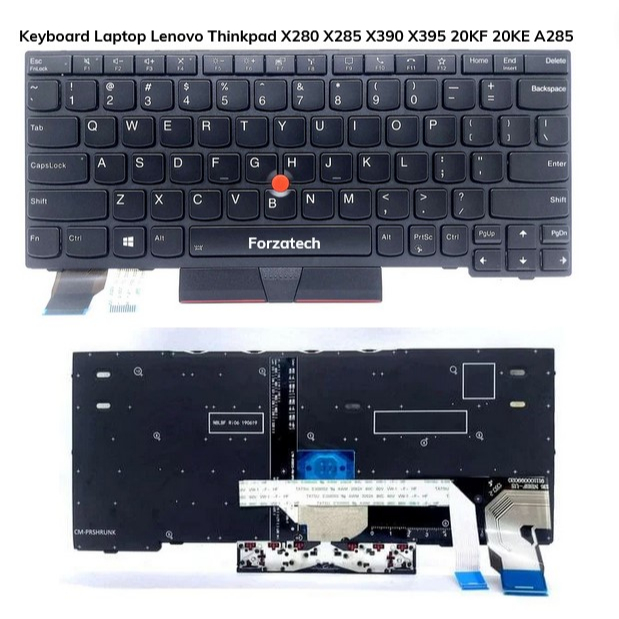 Keyboard Lenov0 Thinkpad L13 gen 1/ L13 Yoga gen 1/X390 X395 20KF 20KE New Bergaransi