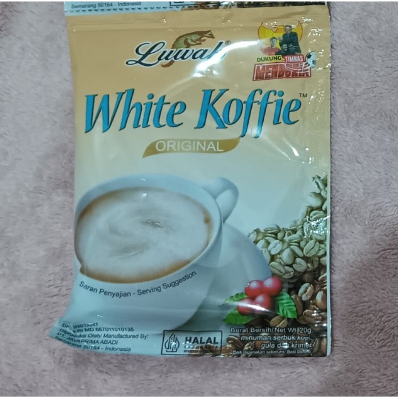 

luwak White koffie isi 10 pcs