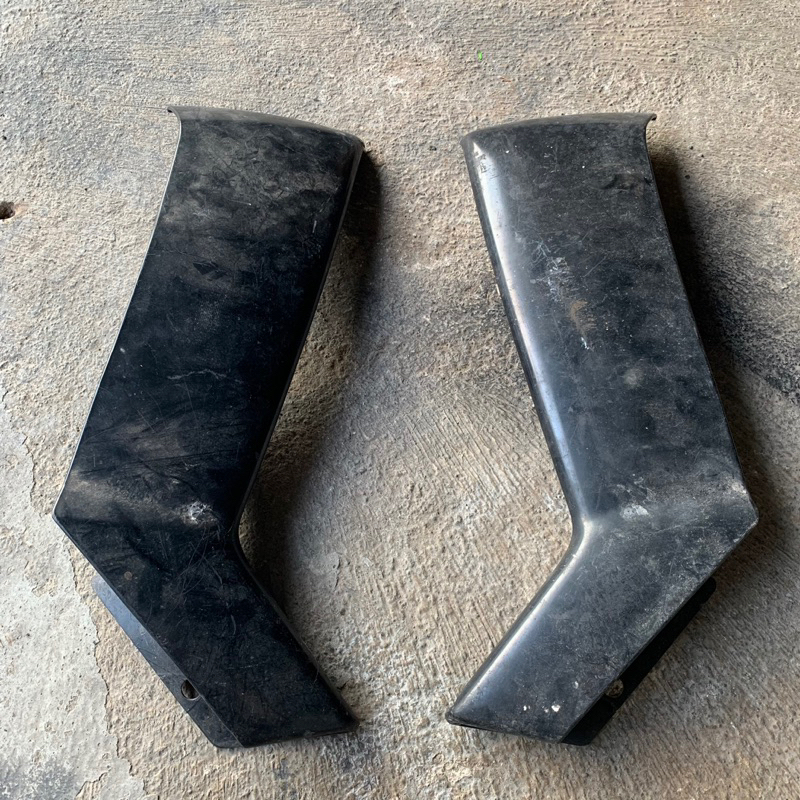 Cover body sayap luar kanan kiri Kawasaki ZX 130 Hitam Original second