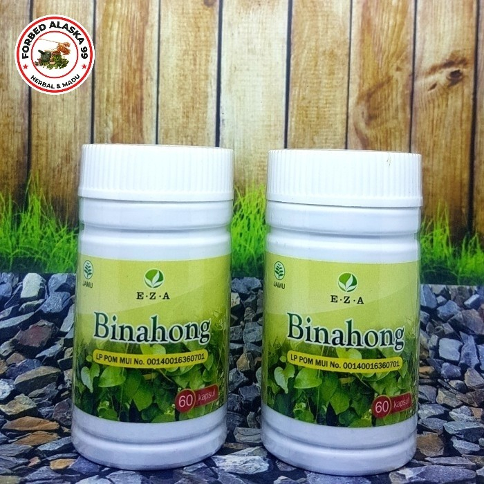 KAPSUL DAUN BINAHONG EZA Isi 60 kapsul - 100% Ori