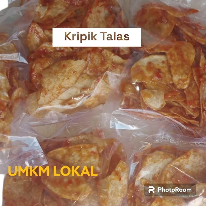 

Kripik Talas anyar Pedas Manis 150 gram dan 250 gram